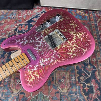Riggio Tango Pink Paisley Alder Route 66 PUs by Joe Riggio - 2021 image 13