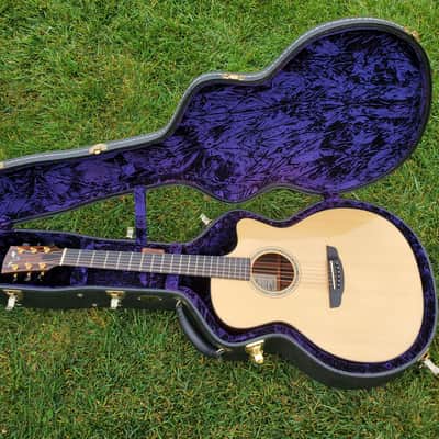 Goodall Concert Jumbo Cutaway - Master Italian Spruce over Macassar Ebony *Nice Upgraded* image 12
