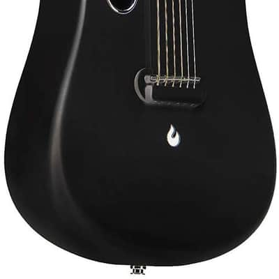 LAVA Music LAVA ME 2 Carbon Fiber Guitar, Black W/ built in effects/speaker  "Authorized Dealer" image 2