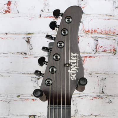 Schecter 2022 Exotic Series Sun Valley Super Shredder Ziricote Electric Guitar Natural Satin USED image 6