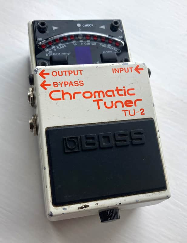Boss TU-2 Chromatic Tuner (Dark Gray Label)