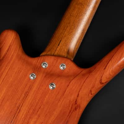 2017 Warwick Teambuilt Pro Series Corvette Bubinga 5A - Natural Transparent | German 5-String Electric Bass Ovangkol Neck Active / Passive Electronics image 22