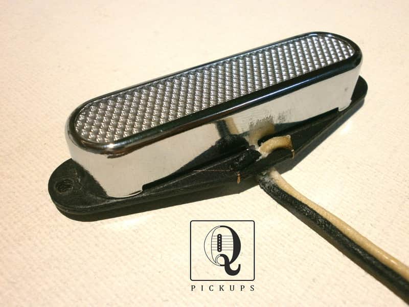 Stratocaster SILVER FOIL Pickup 1pc Q FOILCASTER 6.2kOhm Strat Mustang DuoSonic Fits Fender Bridge Middle Neck image 1