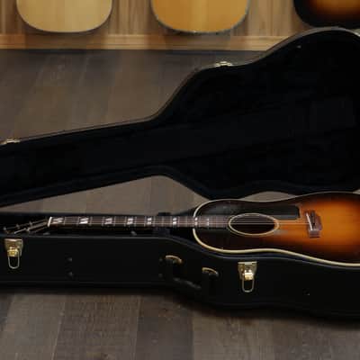 Vintage! 1943 Gibson Banner SJ Southern Jumbo w/ Truss Rod Acoustic Guitar Sunburst + HSC image 21