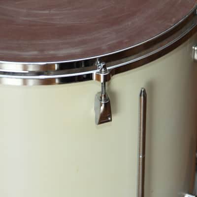 Yamaha AMF-1816 Absolute Hybrid Maple - Polar White floor tom 18"x16 image 11