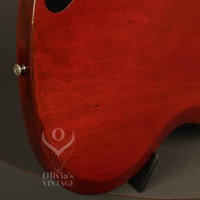 1963 Gibson Les Paul SG Junior Cherry restored/refinished image 12