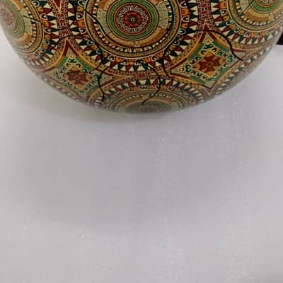 432hz tuned,Tongue Drum/Handpan/steel drum/Haing drum,10"  10 Inch 9 Notes With India Rangol Arts Design image 1