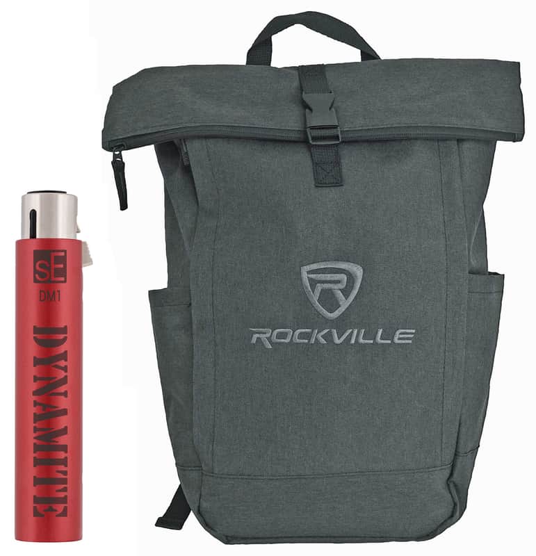 Se Electronics DM1 Active Microphone Preamp 4 Dynamic+Passive Ribbon Mics+Bag image 1