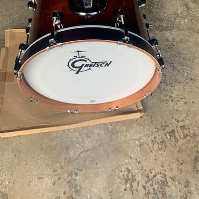 Gretsch  Catalina club mahogany 18 diameter x 14 bass drum  Gloss antique burst image 1