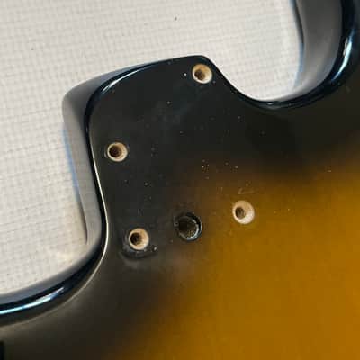 2004 USA Fender American Deluxe 50th Anniversary Stratocaster 2 Tone Sunburst 2TS Guitar Body 2 Post Tremolo Ready image 13