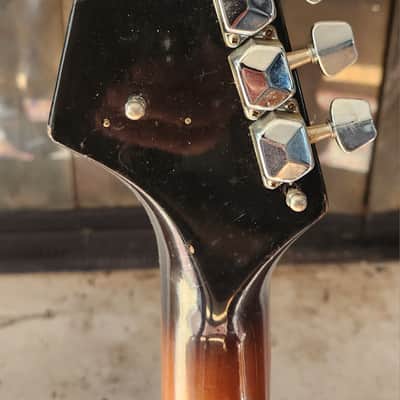 RARE! Kent Polaris II Sunburst w Trem System 1965 Japan image 6