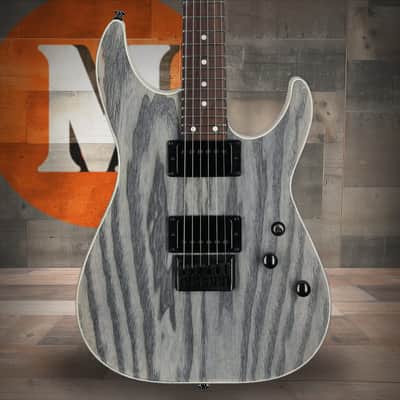 Schecter C-1 Standard Electric Guitar - Charcoal Satin (3951) image 1