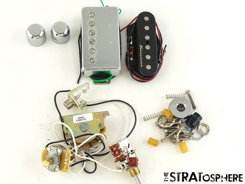 Fender Player II Modified Tele SH PICKUPS POTS KNOBS SWITCH, Noiseless Tele image 1