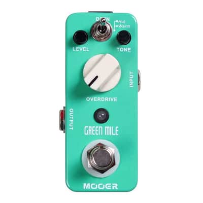 Mooer Green Mile Tube Screamer Style Guitar Pedal True Bypass image 2