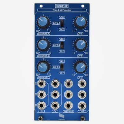 Syntonie Isohélie 3 Channel 3-Bit DAC Keyer For Eurorack Video Synthesis image 1