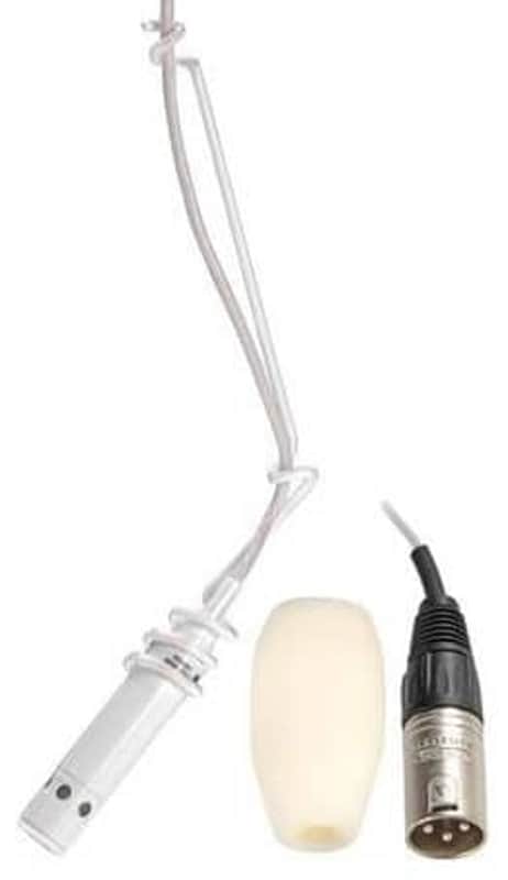 Audio-Technica PRO45W Pro Series Cardioid Condenser Hanging Microphone - White image 1