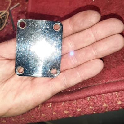 Fender 1957 original real vintage neck plate=Stratocaster/Telecaster/Precision Bass=extremely rare! image 10