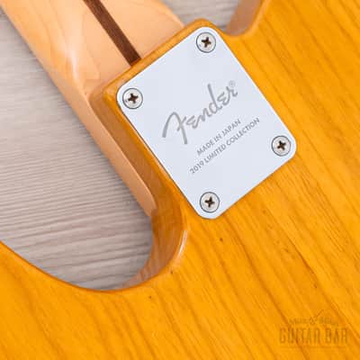 2019 Fender Japan Limited Autumn/Winter Collection Telecaster Natural Lacquer w/ Custom Shop Pickups, Tags, CoA & Case, MIJ image 16