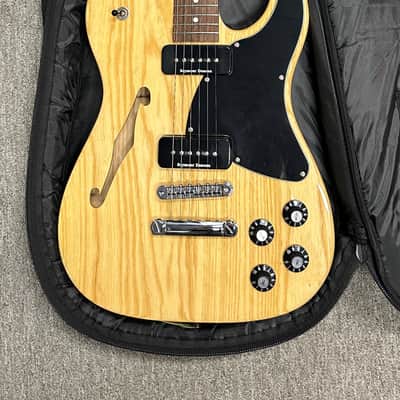 Fender Jim Adkins JA-90 Telecaster Thinline (2016) - Natural #01625 with Gig Bag image 7