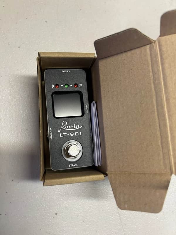 New Guitar Tuner Pedal High Precision Chromatic Tuner with LCD Display LT-901 image 1