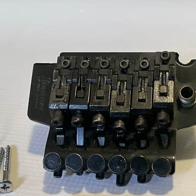 1990's Korean Ibanez RG Series LO-TRS II Black Floyd Rose Tremolo Bridge Vibrato image 4