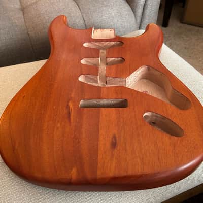 Fender Stratocaster (Parts-caster) - Full Mahogany Body & Neck - Mint - Never Played image 12