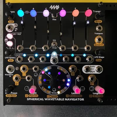 4MS Spherical Wavetable Navigator (SWN) mint condition w/ white faceplate image 3