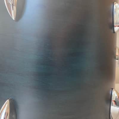 13"Ludwig  Accent custom tom, Blue satin stain image 6
