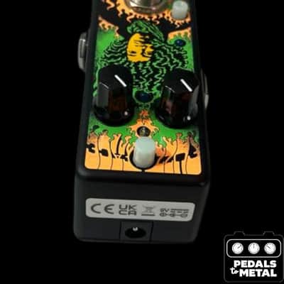 Dunlop JHMS1 Authentic Hendrix '68 Shrine Series Fuzz Face 2023 - Present - Black / Green / Orange - X18556 image 3