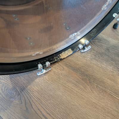 Beverley "Panorama" Drumkit 1960s-70s - Red Silk image 16