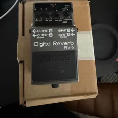 Boss RV-5 Digital Reverb (Dark Gray Label) 2002 - 2015 - Grey image 1