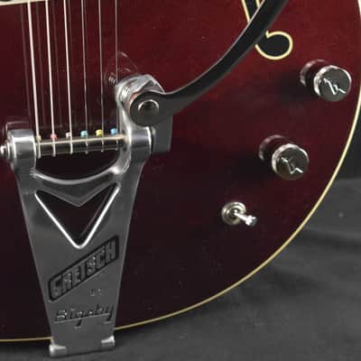 Gretsch G6119T-62 Vintage Select Edition '62 Tennessee Rose Bigsby Dark Cherry Stain image 4