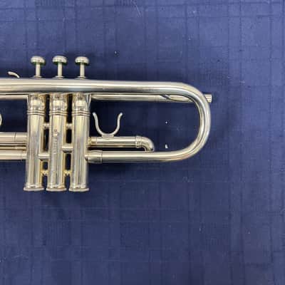 Used Benge Resno Tempered Bell 3 MLP Bb Silver Trumpet Just Serviced with Case image 13