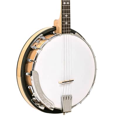 Gold Tone CC-TENOR/L Cripple Creek Tenor Maple Neck 4-String Banjo w/Gig Bag For Left Hand Player image 1