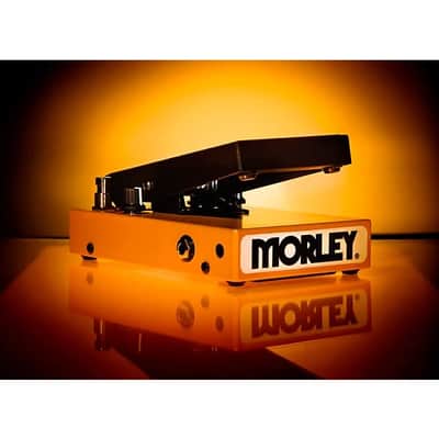 Morley  20/20 Wah Lock Effects Pedal 2024 - Orange image 3