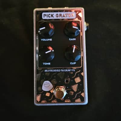 Sentenced To Deaf FX Pick Grater 2026 - Bare Aluminum image 1