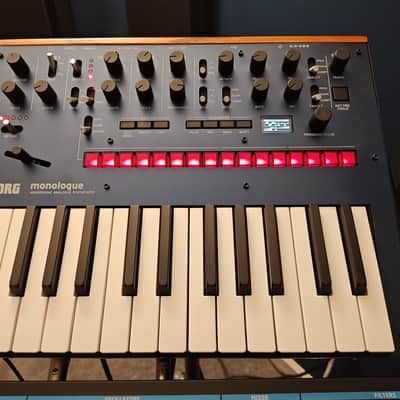 Korg Monologue Monophonic Analog Synthesizer 2016 - Present - Blue