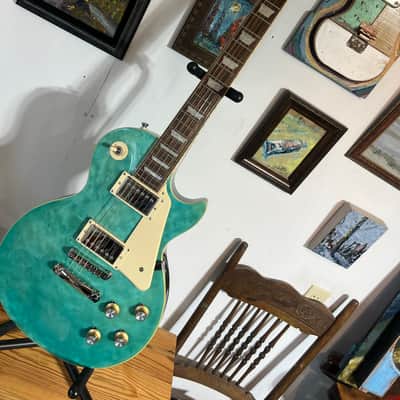 Epiphone Les Paul Standard '60s quilt top repaired image 1