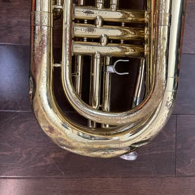 Yamaha YBH 301M Marching Baritone Horn with mouthpiece image 8