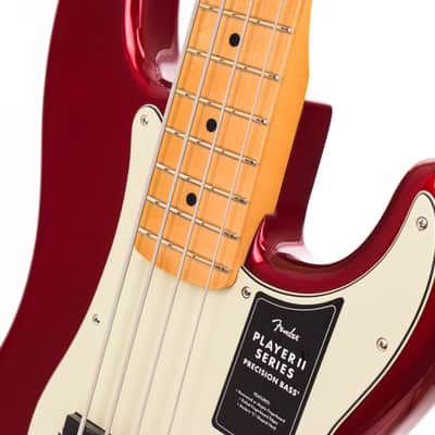 Fender 75th Anniversary Player II Precision Bass 2026 - Candy  Apple Red 3787gr image 6