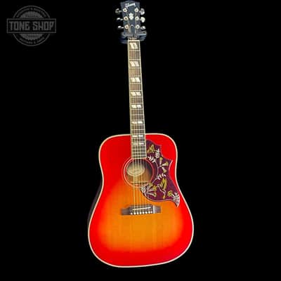 Used 2020 Gibson Hummingbird Standard Heritage Cherry Burst w/Case TSS7547 image 4
