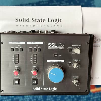 Solid State Logic SSL 2+ USB Audio Interface - Pristine, Clean, Classic SSL Sound + Midi Bild 2