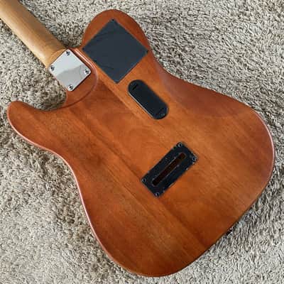 Customer Sunburst Electric Guitar, Spruce Top Mahogany Body, Roasted Maple Neck, 22 Frets Rosewood Fingerboard image 13