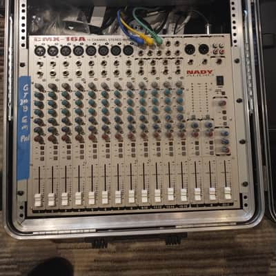 Nady CMX-16A silver 16 Channel Stereo Mic/Line Mixer image 2