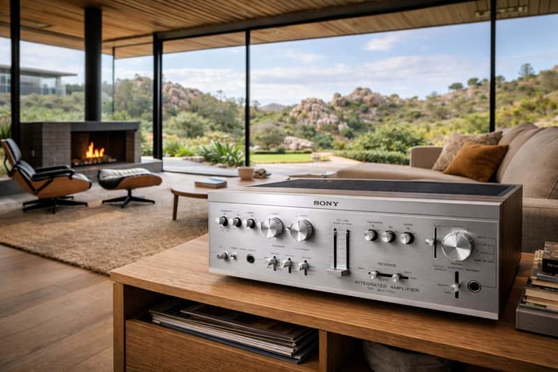 Amplificateur Hifi Stéréo Vintage Sony Ta-1140