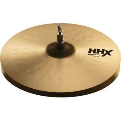 Sabian HHX 15” Medium Hi Hat Cymbals/Model # 11502XMN/Natural Finish/Brand New image 1