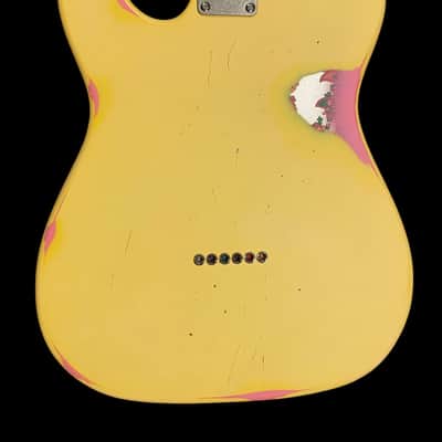 Billy Handy Junior’s Gas Station “RattleStrat” Relics - Olympic White Paisley Finish - w/ HSC - Partscaster Relic - S and T Style Set image 11
