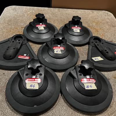 Yamaha TP65 PCY65 Electronic Drum & Cymbal Pads - Black - Set of 6 image 2