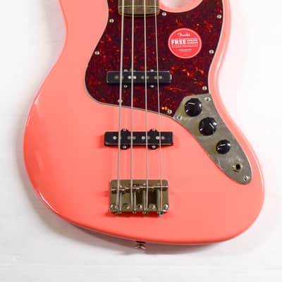Squier Classic Vibe '60s Jazz Bass - Tahitian Coral image 3