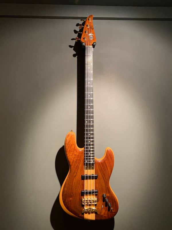 Alembic CLB4 Custom Bass - Jazz Style 2004 Natural Walnut/Ash image 1